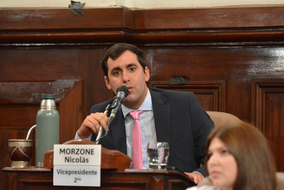 Nicolas Morzone, concejal del PRO: 