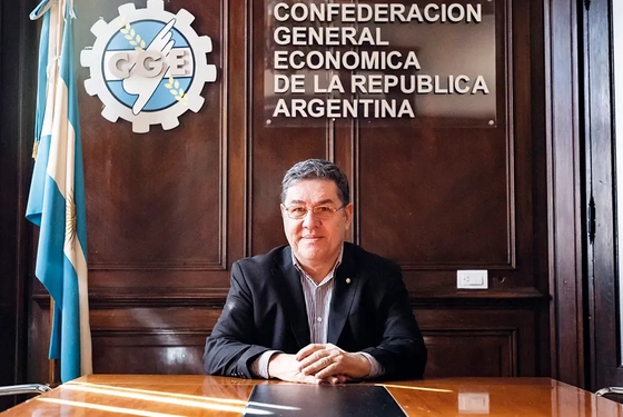 Roberto Marquínez, Presidente de la Confederación General Económica: 