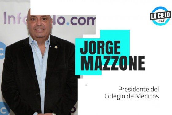 Dr. Jorge Mazzone, Presidente del Colegio de Médicos de Buenos Aires: 