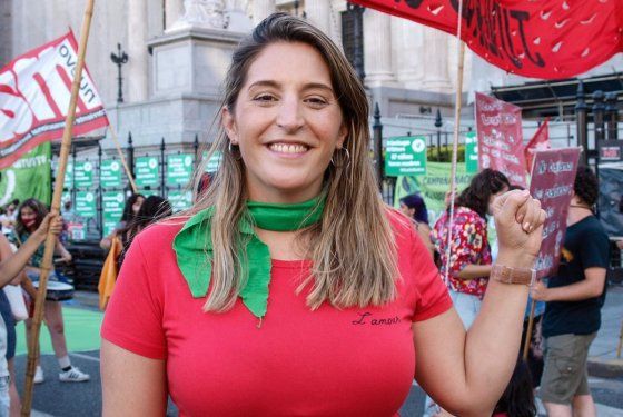 Manuela Castañeira, precandidata a Diputada Nacional por la provincia de Buenos Aires por el Nuevo MAS: 