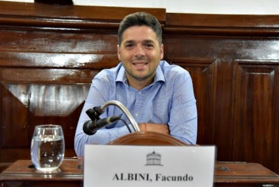 Facundo Albini, concejal del Frente de Todos: 